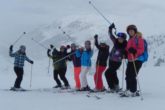 skikamp sportklas dag 1