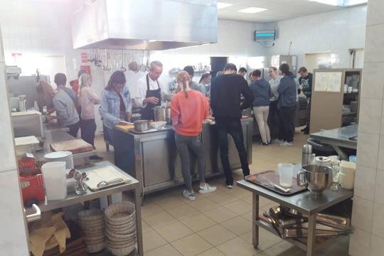 Bezoek aan brasserie de Coockpit
