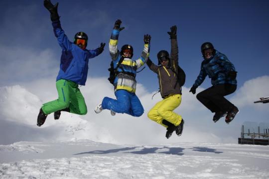 Geslaagd wintersportkamp